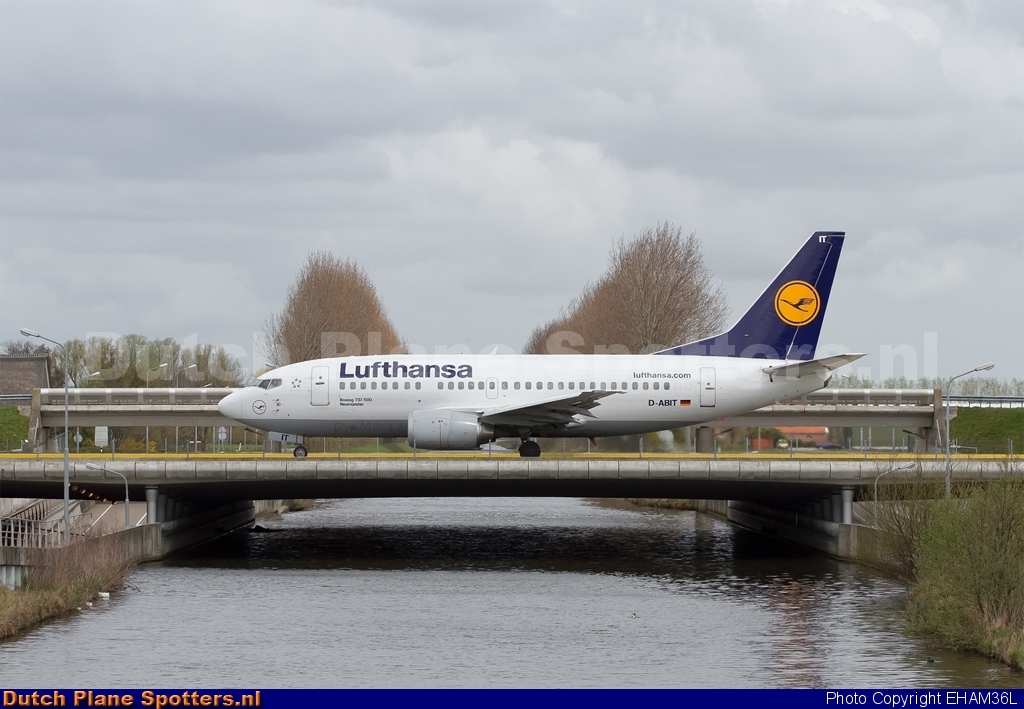 D-ABIT Boeing 737-500 Lufthansa by EHAM36L