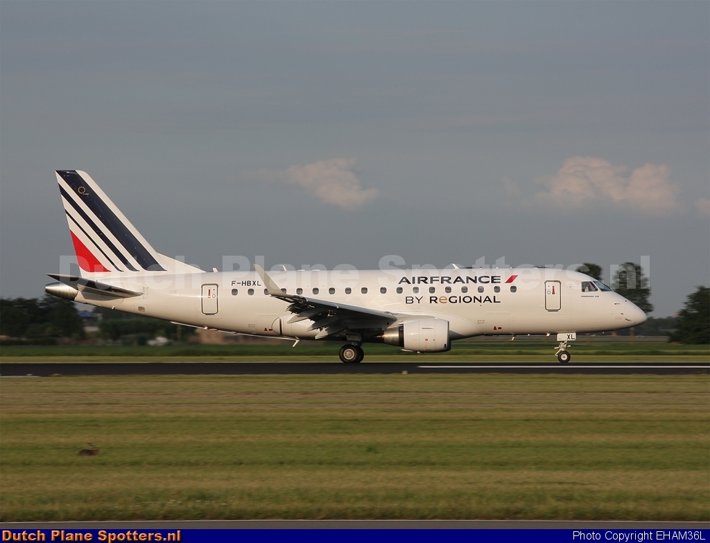 F-HBXL Embraer 170 Régional (Air France) by EHAM36L