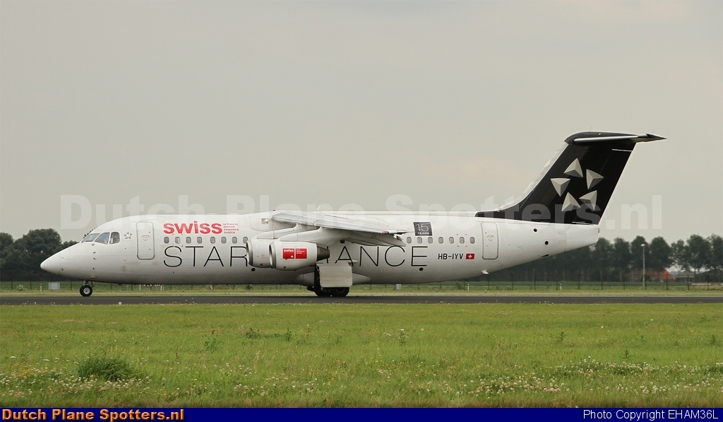 HB-IYV BAe 146 Swiss International Air Lines by EHAM36L
