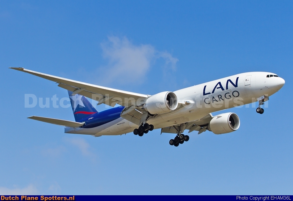 N778LA Boeing 777-F LAN Cargo by EHAM36L
