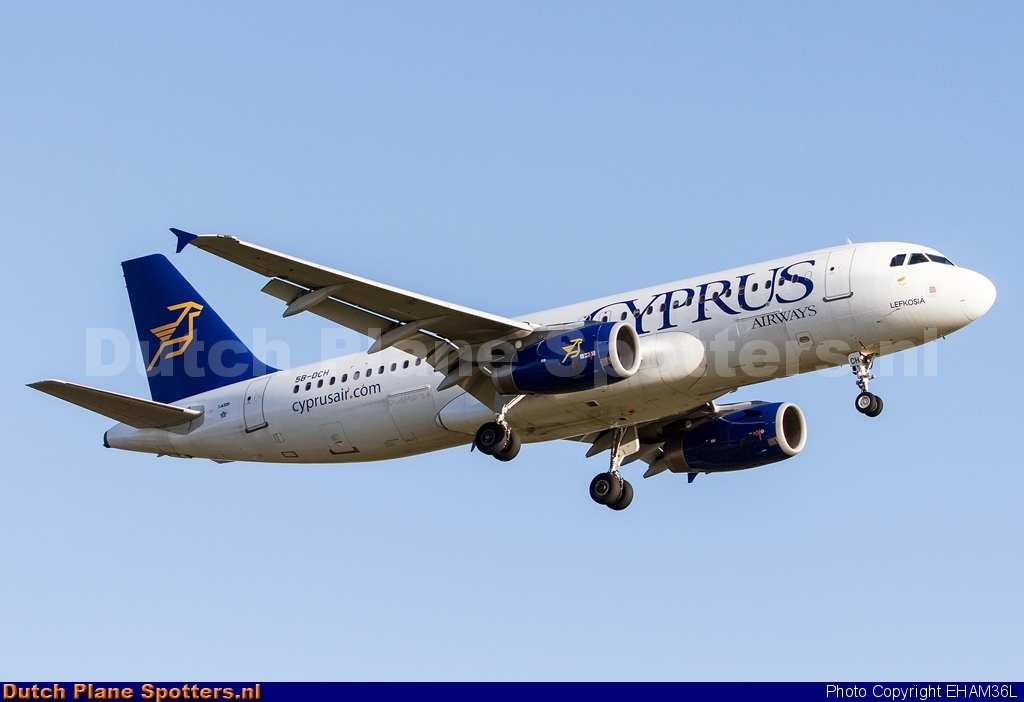 5B-DCH Airbus A320 Cyprus Airways by EHAM36L