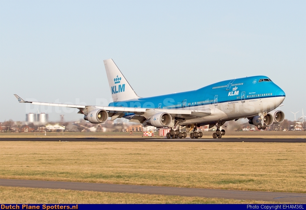 PH-BFS Boeing 747-400 KLM Royal Dutch Airlines by EHAM36L