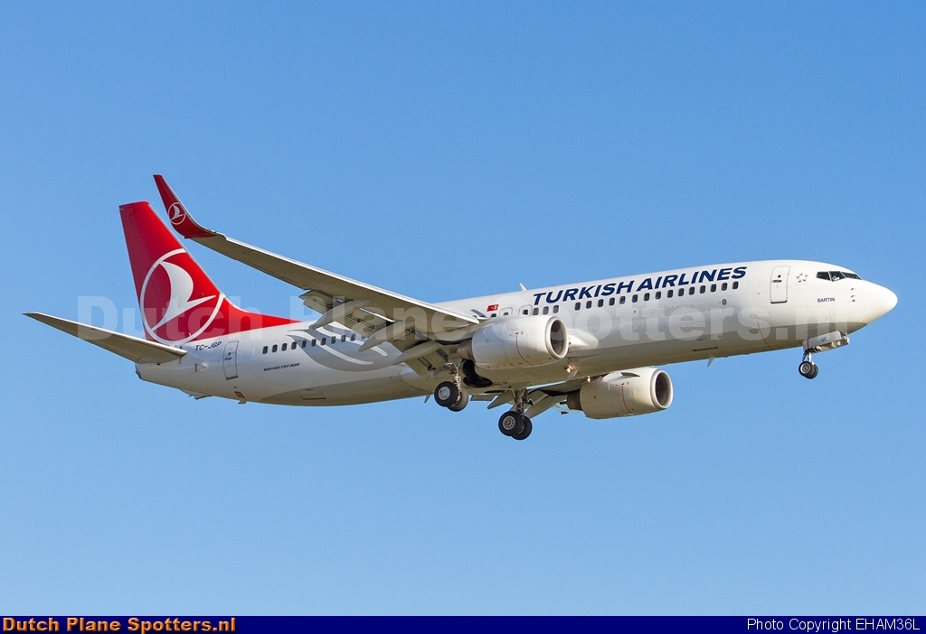 TC-JGP Boeing 737-800 Turkish Airlines by EHAM36L
