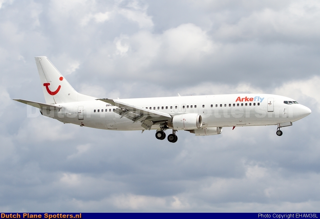 OM-DEX Boeing 737-400 AirExplore (ArkeFly) by EHAM36L