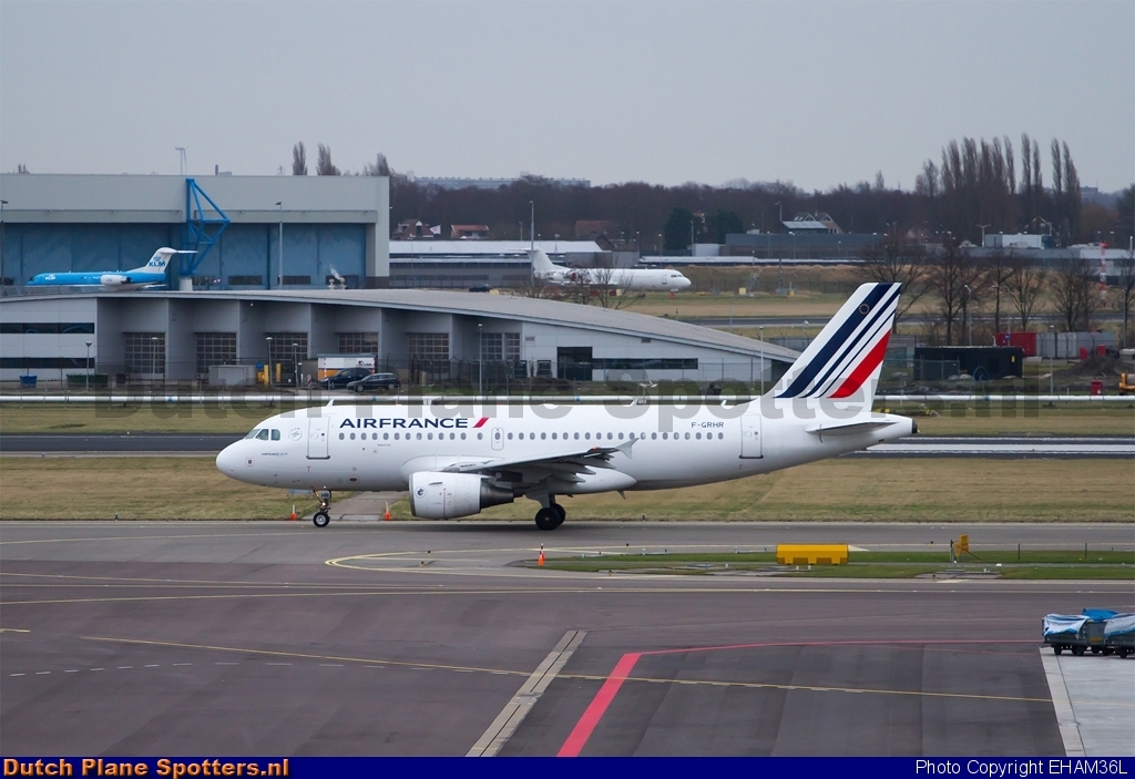 F-GRHR Airbus A319 Air France by EHAM36L