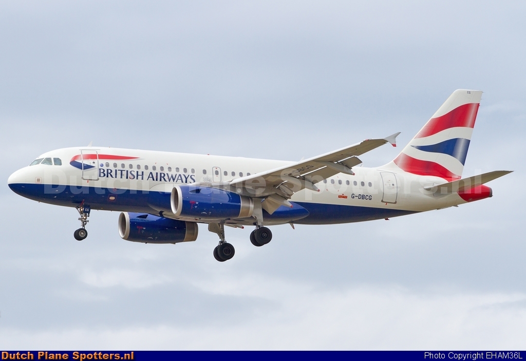 G-DBCG Airbus A319 British Airways by EHAM36L