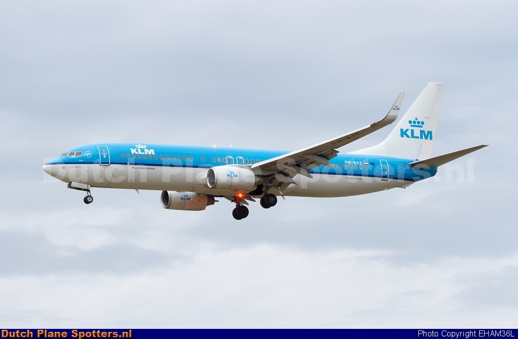 PH-BXE Boeing 737-800 KLM Royal Dutch Airlines by EHAM36L
