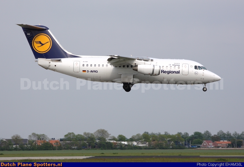 D-AVRQ BAe 146 CityLine (Lufthansa Regional) by EHAM36L