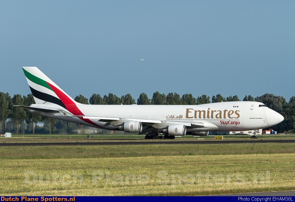 OO-THC Boeing 747-400 Emirates Sky Cargo by EHAM36L