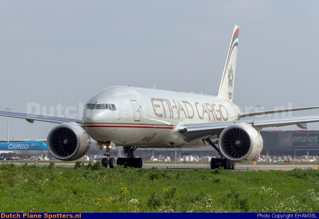 A6-DDB Boeing 777-F Etihad Cargo by EHAM36L