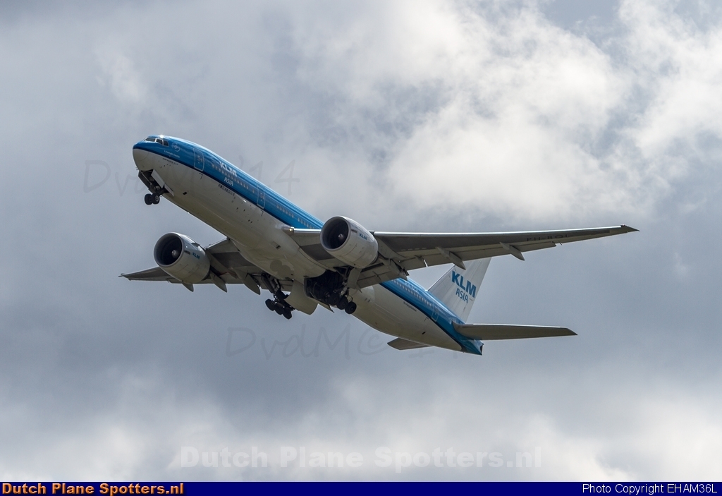 PH-BQL Boeing 777-200 KLM Asia by EHAM36L