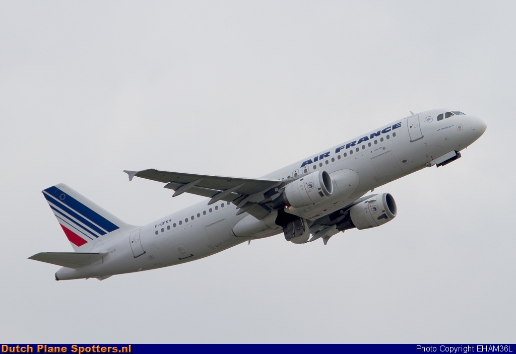 F-GFKH Airbus A320 Air France by EHAM36L