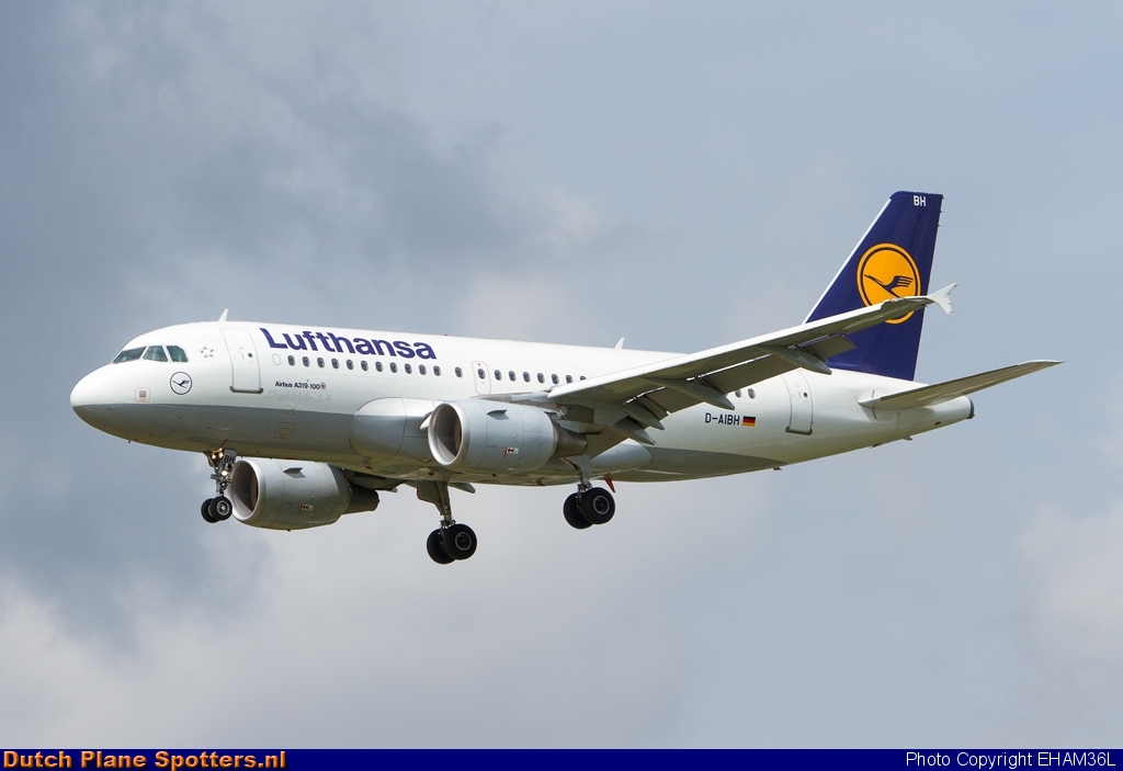 D-AIBH Airbus A319 Lufthansa by EHAM36L