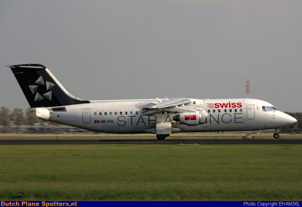HB-IYU BAe 146 Swiss International Air Lines by EHAM36L