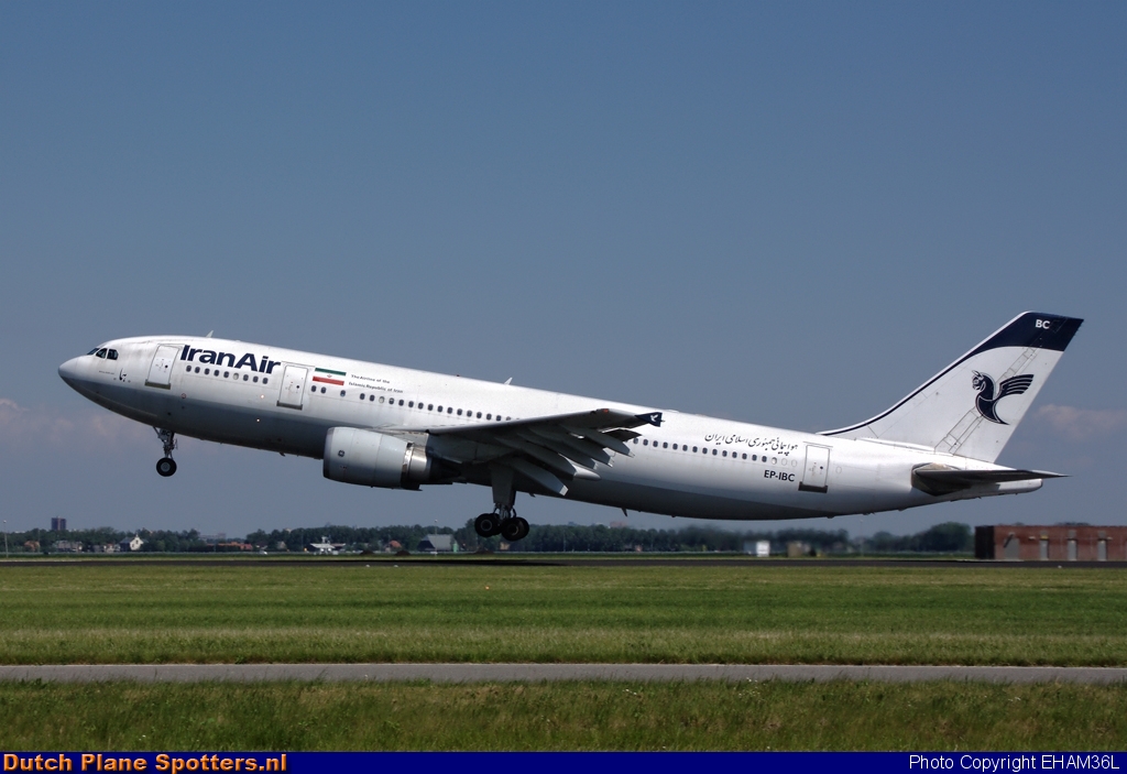EP-IBC Airbus A300 Iran Air by EHAM36L