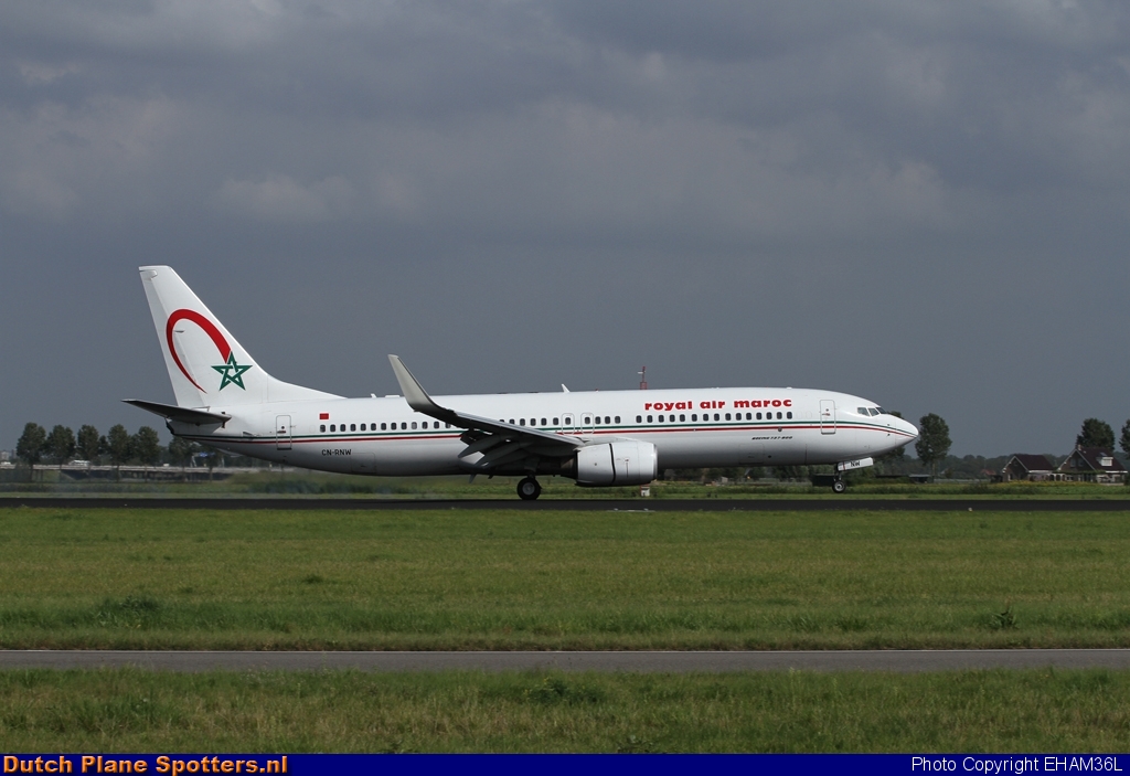CN-RNV Boeing 737-700 Royal Air Maroc by EHAM36L