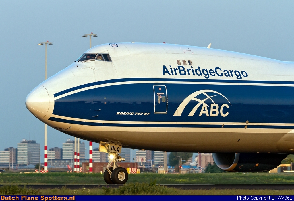 VP-BLQ Boeing 747-8 AirBridgeCargo by EHAM36L