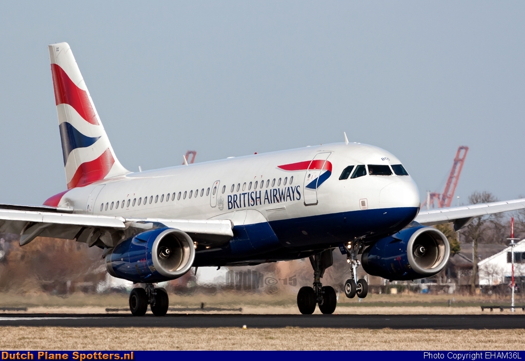 G-DBCC Airbus A319 British Airways by EHAM36L