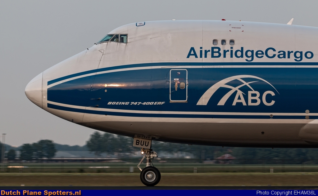 VQ-BUU Boeing 747-400 AirBridgeCargo by EHAM36L