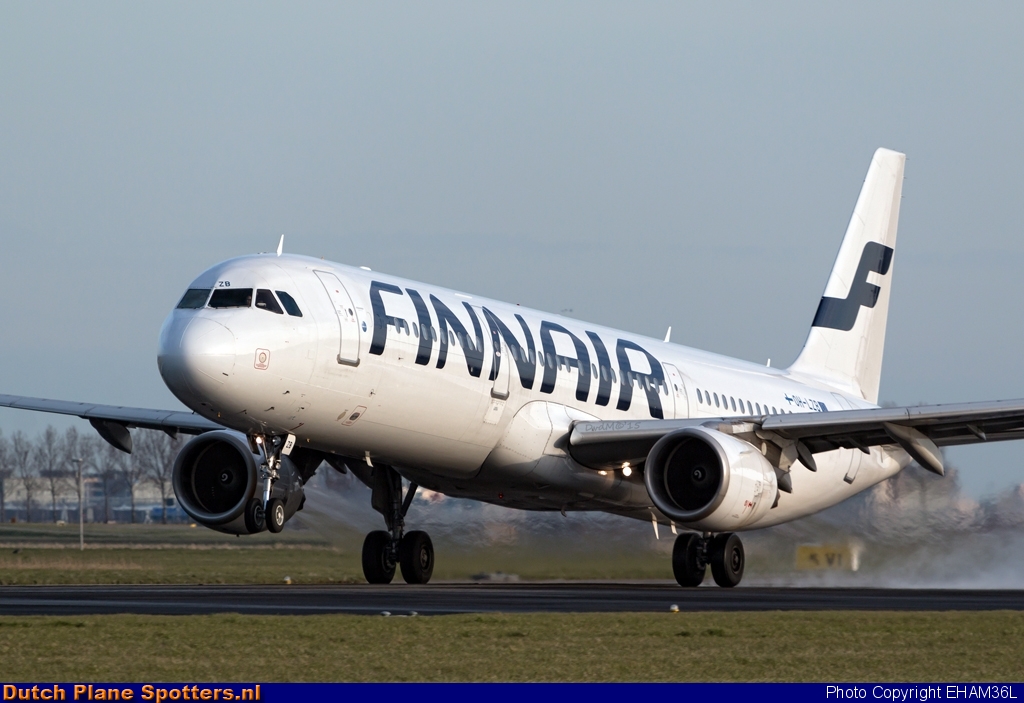 OH-LZB Airbus A321 Finnair by EHAM36L