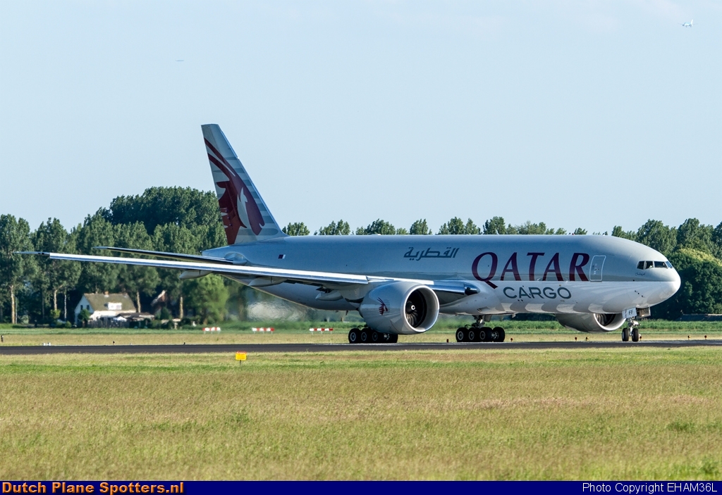 A7-BFF Boeing 777-F Qatar Airways Cargo by EHAM36L