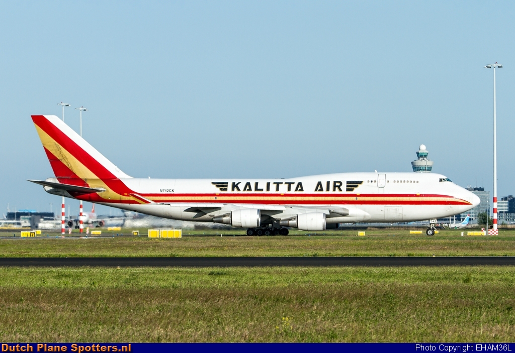 N742CK Boeing 747-400 Kalitta by EHAM36L