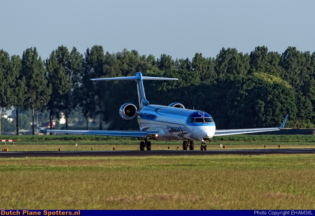 ES-ACC Bombardier Canadair CRJ900 Estonian Air by EHAM36L