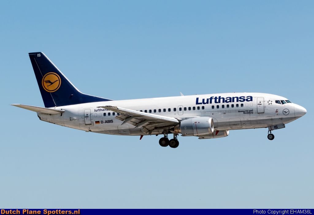 D-ABIS Boeing 737-500 Lufthansa by EHAM36L