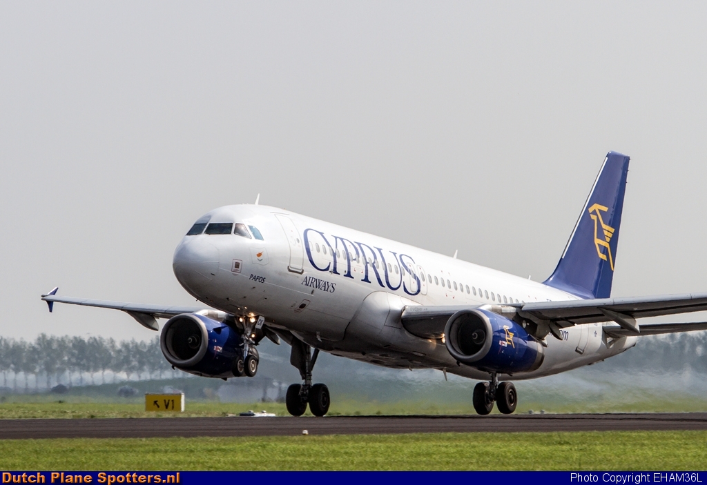 5B-DCK Airbus A320 Cyprus Airways by EHAM36L