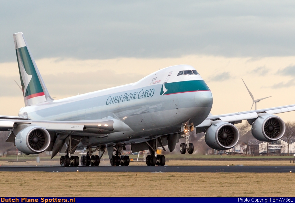 B-LJL Boeing 747-8 Cathay Pacific Cargo by EHAM36L