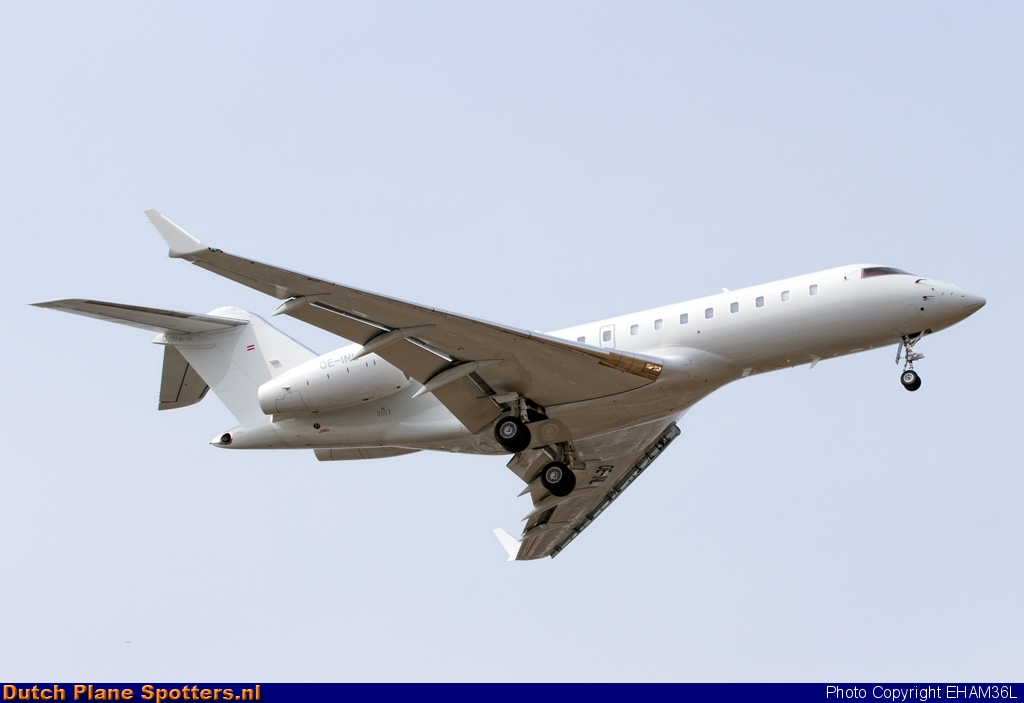 OE-INL Bombardier BD-700 Global 5000 Private by EHAM36L