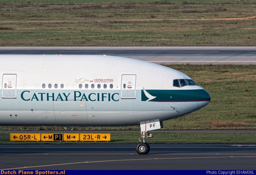 B-KPF Boeing 777-300 Cathay Pacific by EHAM36L