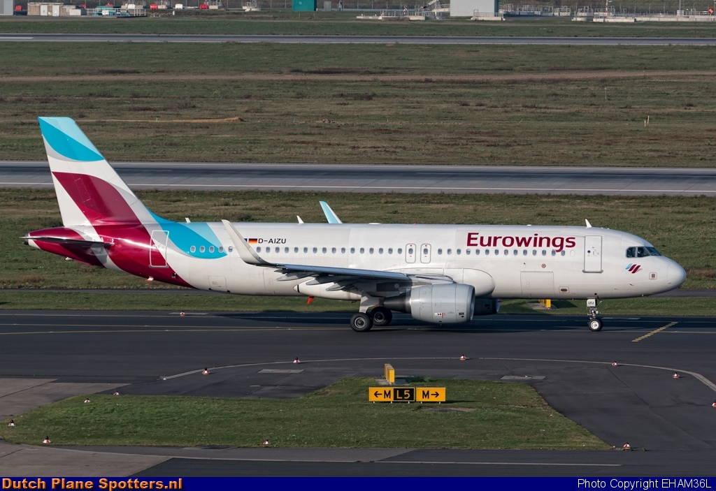 D-AIZU Airbus A320 Eurowings by EHAM36L