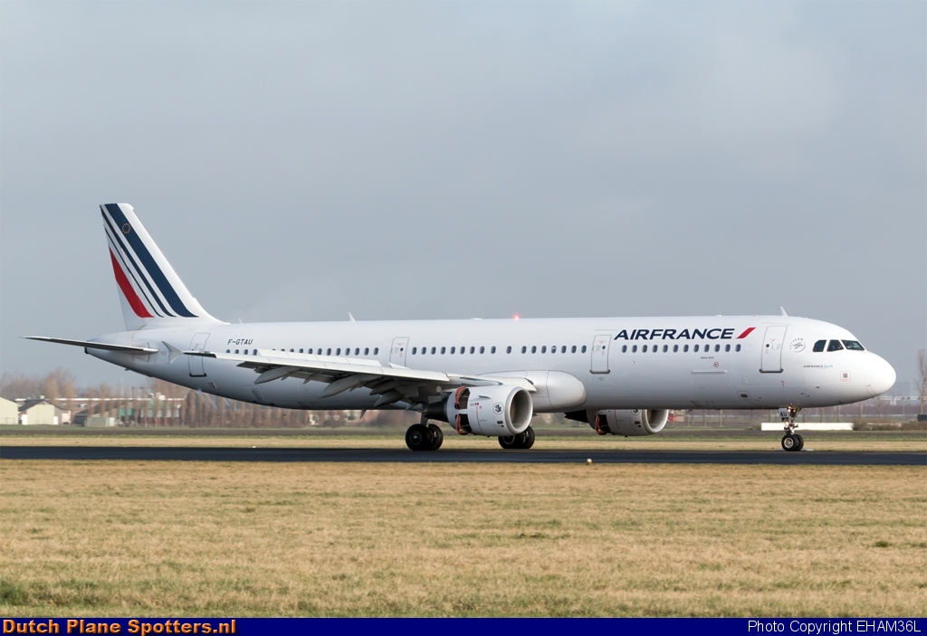 F-GTAU Airbus A321 Air France by EHAM36L