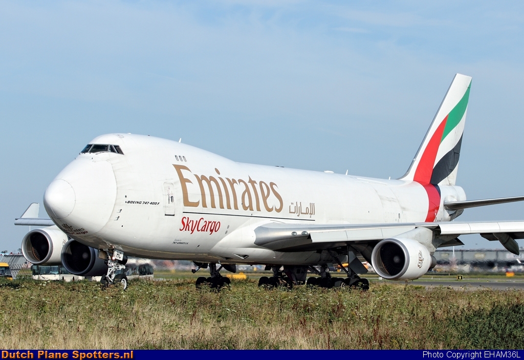 OO-THC Boeing 747-400 Emirates Sky Cargo by EHAM36L