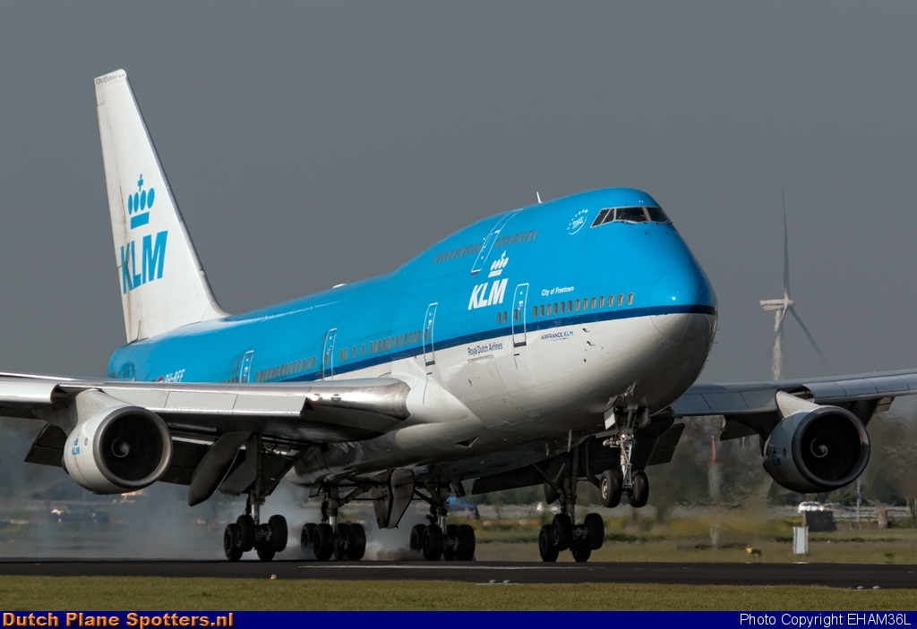 PH-BFF Boeing 747-400 KLM Asia by EHAM36L