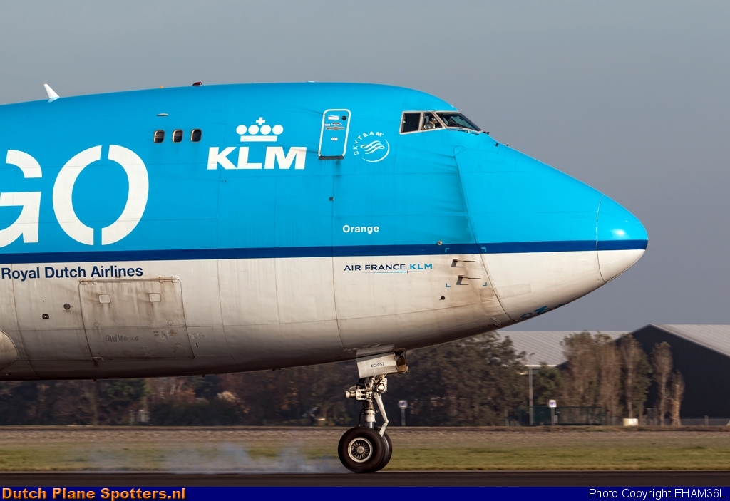 PH-CKC Boeing 747-400 KLM Cargo by EHAM36L
