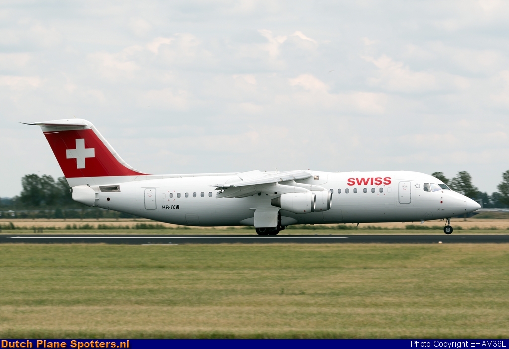 HB-IXW BAe 146 Swiss International Air Lines by EHAM36L