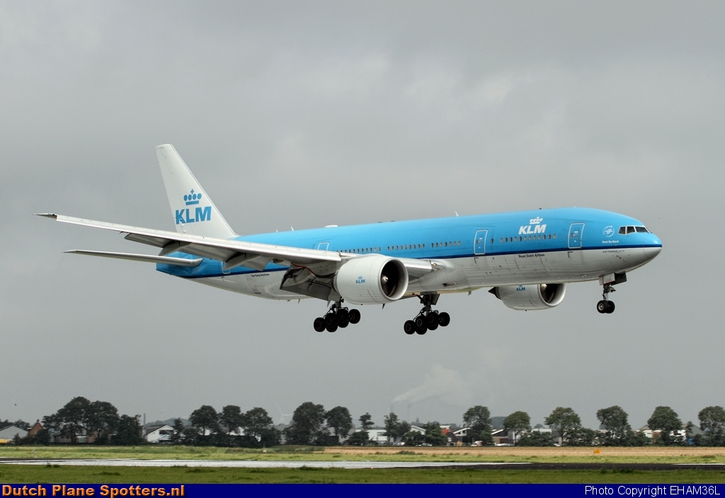 PH-BQP Boeing 777-200 KLM Royal Dutch Airlines by EHAM36L
