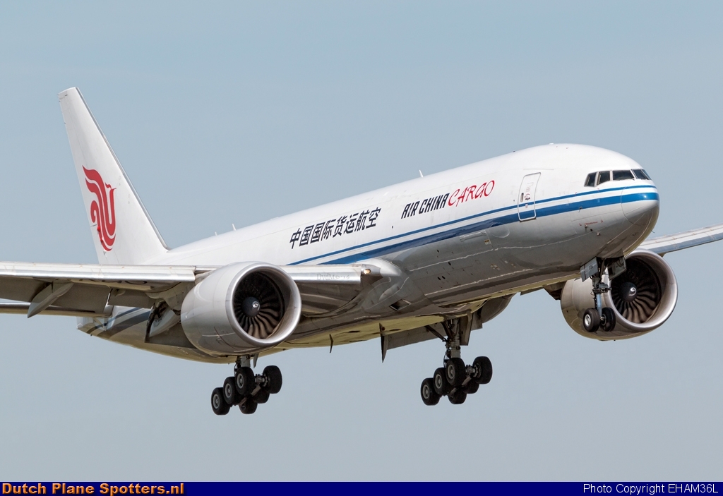 B-2096 Boeing 777-F Air China Cargo by EHAM36L