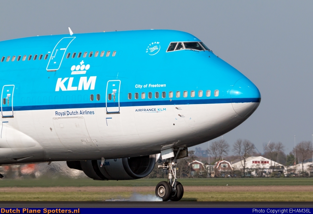 PH-BFF Boeing 747-400 KLM Royal Dutch Airlines by EHAM36L