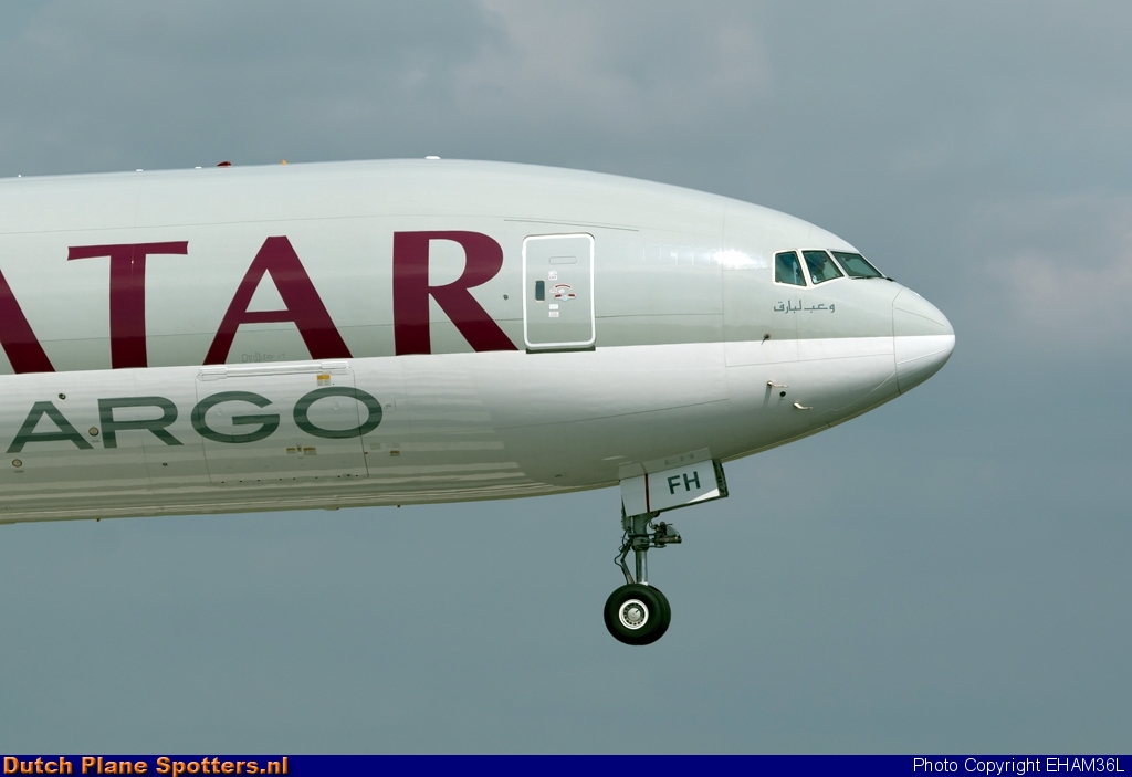 A7-BFH Boeing 777-F Qatar Airways Cargo by EHAM36L