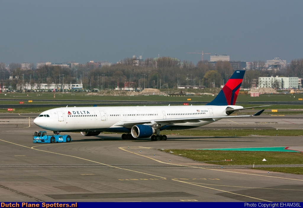 N804NW Airbus A330-300 Delta Airlines by EHAM36L