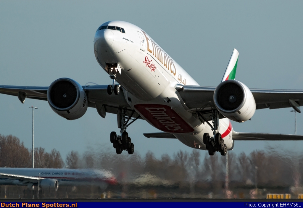 A6-EFI Boeing 777-F Emirates Sky Cargo by EHAM36L