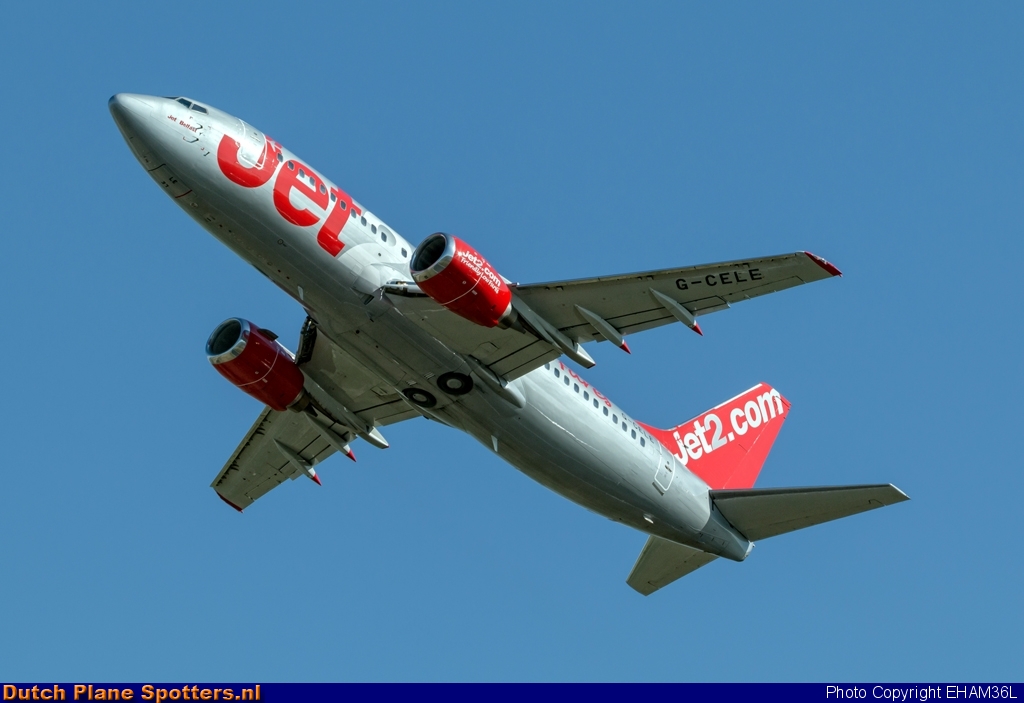 G-CELE Boeing 737-300 Jet2 by EHAM36L