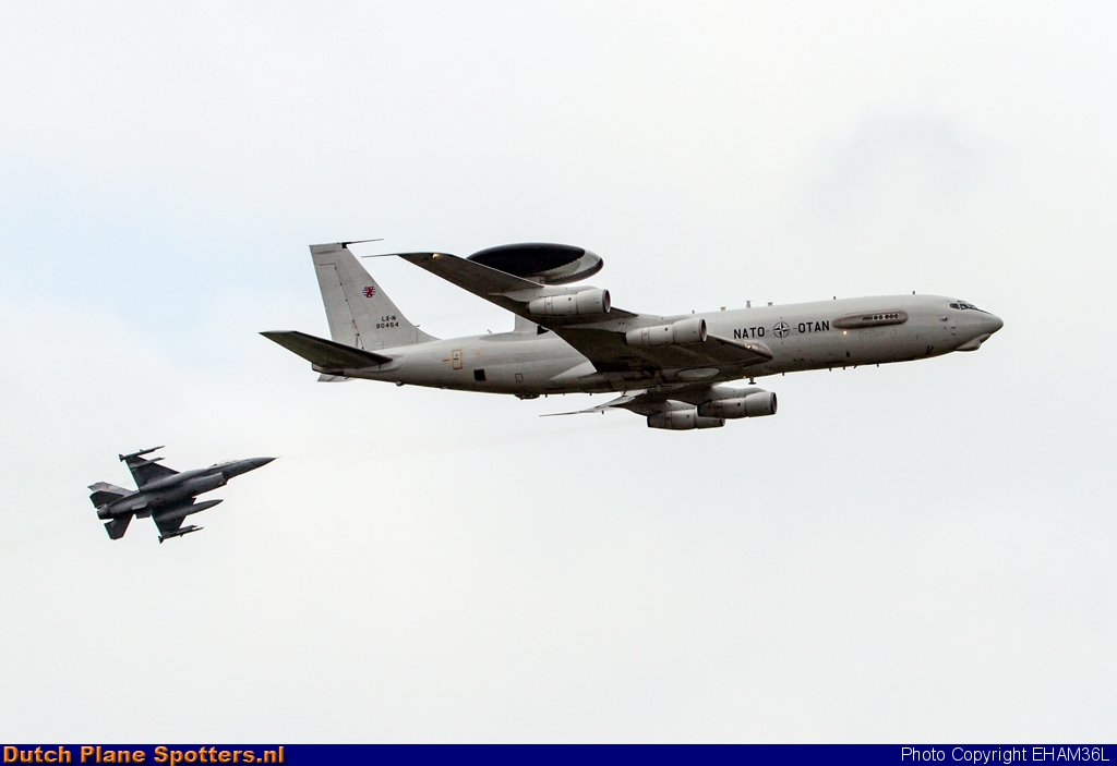 LX-N90454 Boeing E-3 Sentry MIL - NATO Airborne Early Warning Force by EHAM36L