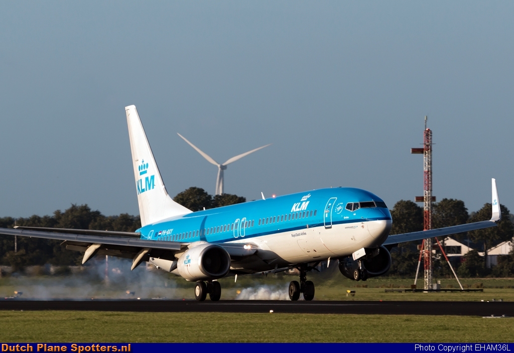PH-BXY Boeing 737-800 KLM Royal Dutch Airlines by EHAM36L