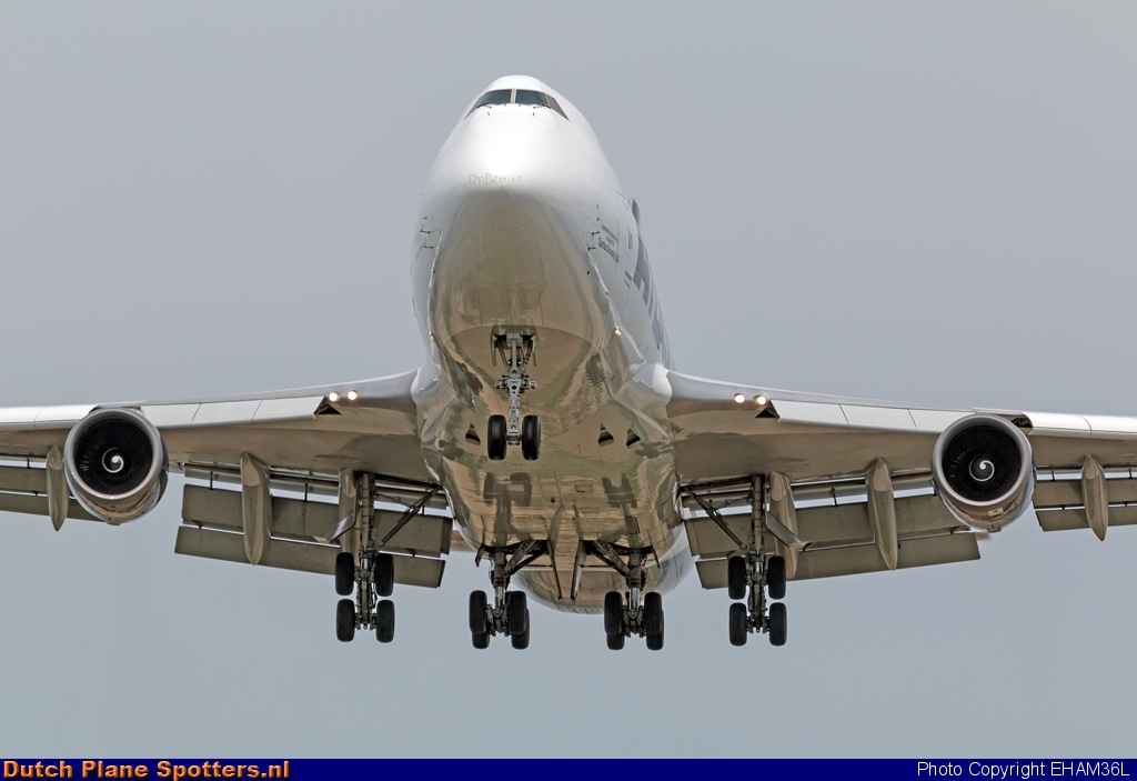 N493MC Boeing 747-400 Atlas Air by EHAM36L