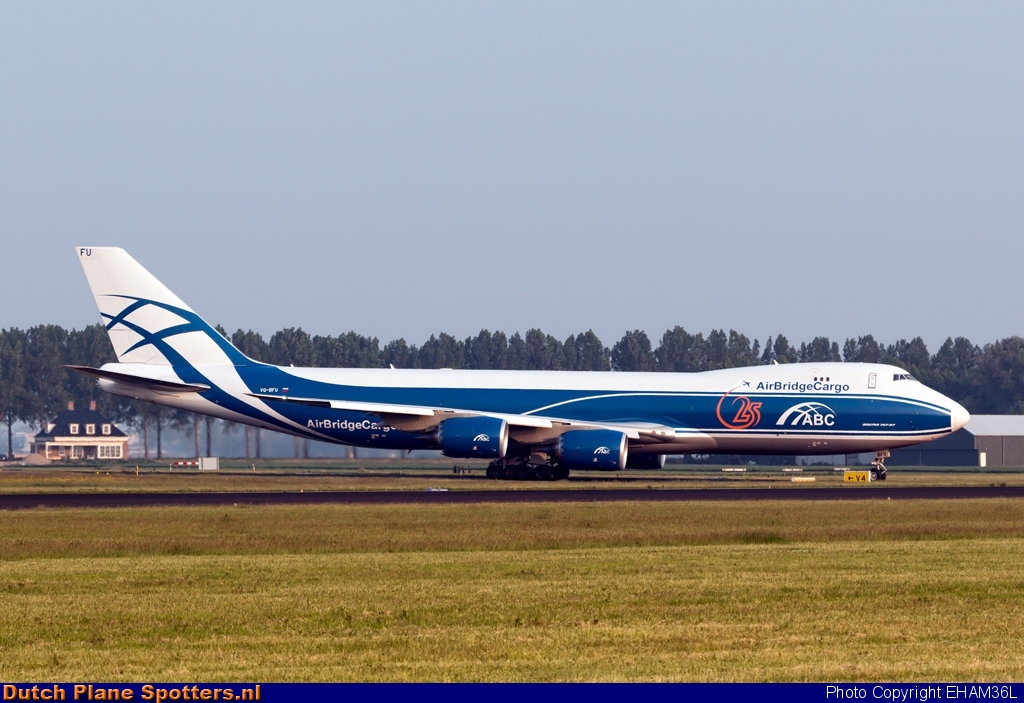 VQ-BFU Boeing 747-8 AirBridgeCargo by EHAM36L