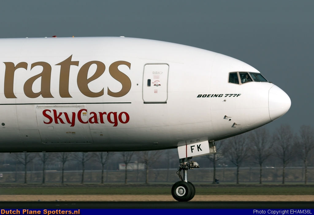 A6-EFK Boeing 777-F Emirates Sky Cargo by EHAM36L